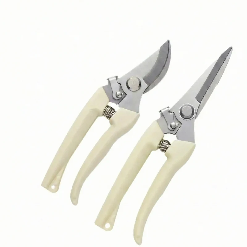 Premium Steel Bypass Pruning Shears | Heavy-Duty Garden Clippers